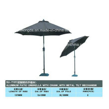 Установлен механизм наклона, Алюминиевый складной Пляжный зонт (YSBEA0008)